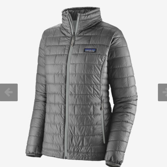 Patagonia Women’s XS Feather Gray Nano Puff Jacket Recycle Water Repellant - Picture 10 of 12